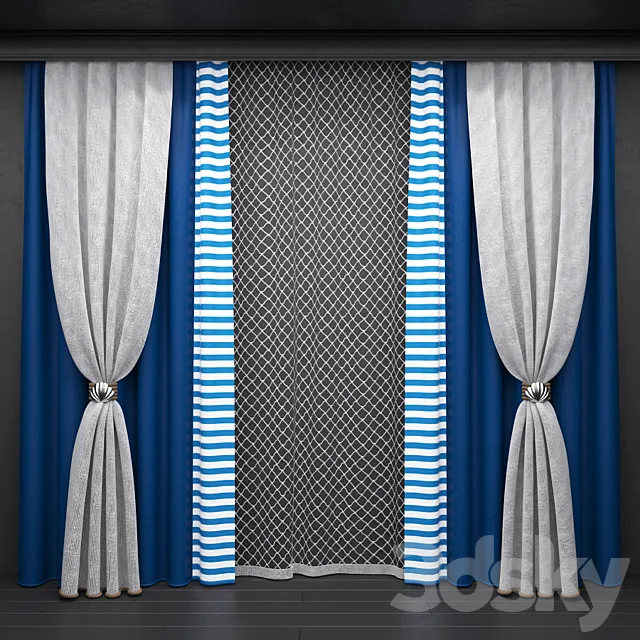 Curtains_05 3DModel