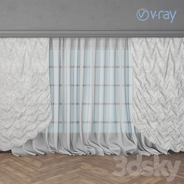 curtains_2 3D Model