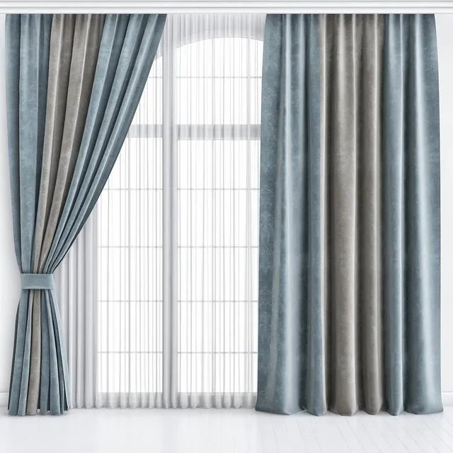Curtains_20 3D Model