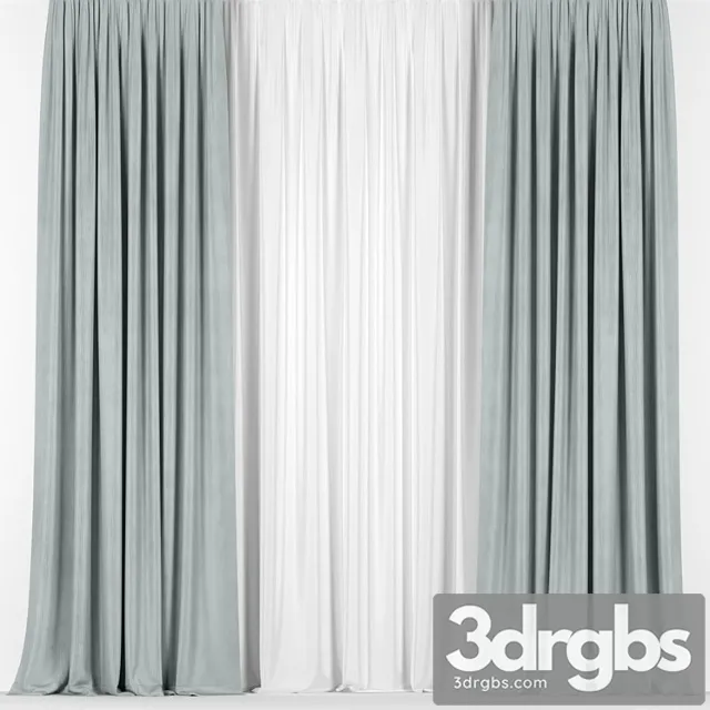 Curtains_23 3D Model Free