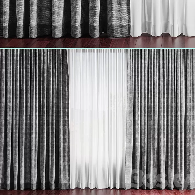 curtains_3 3D Model