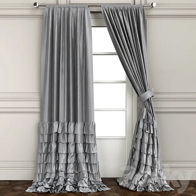 Curtains_5 3DModel