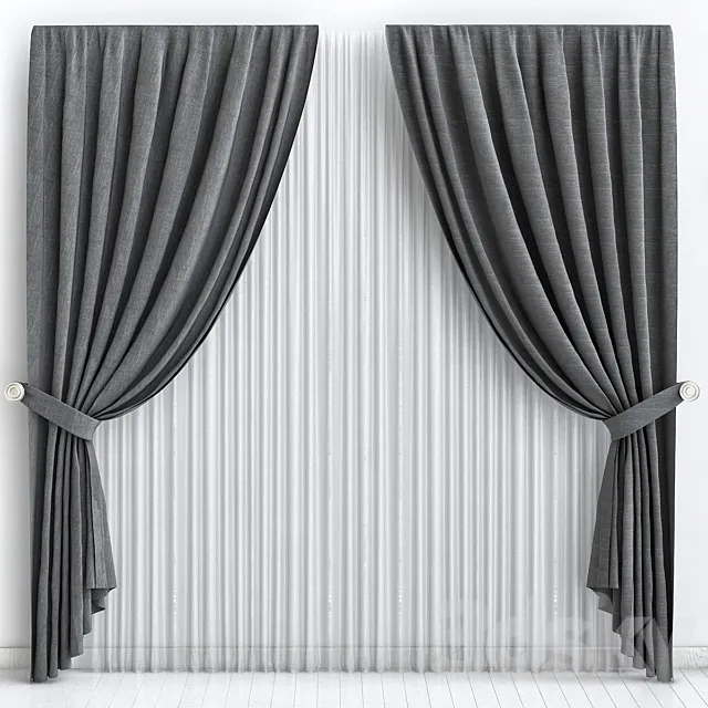 Curtains_5 3DModel