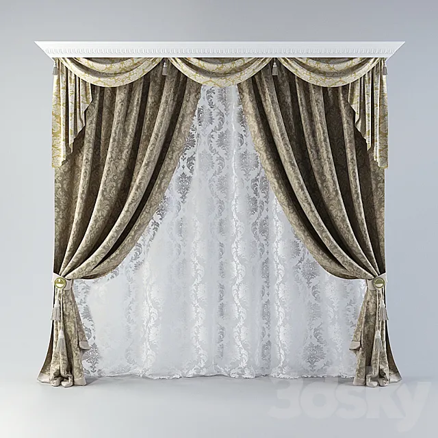curtains_6 3D Model
