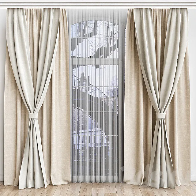 Curtains_7 3DModel