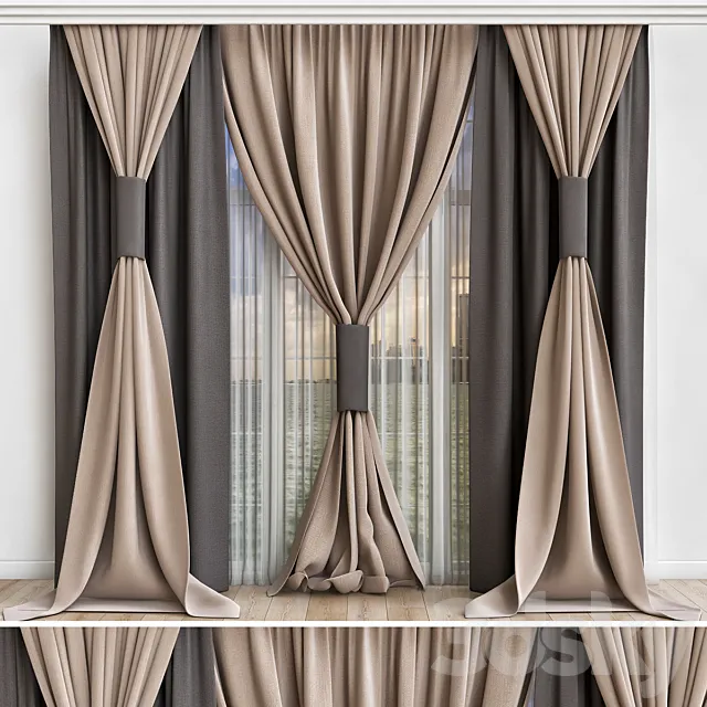 Curtains_8 3DModel