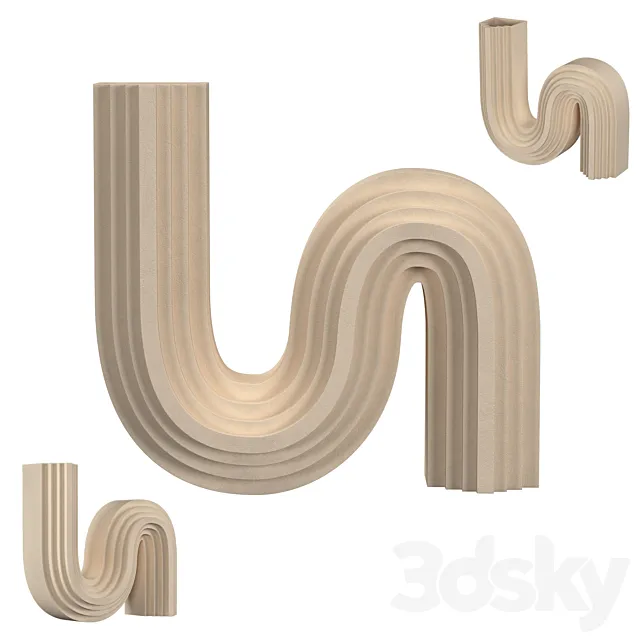 Curve Vase Free Download