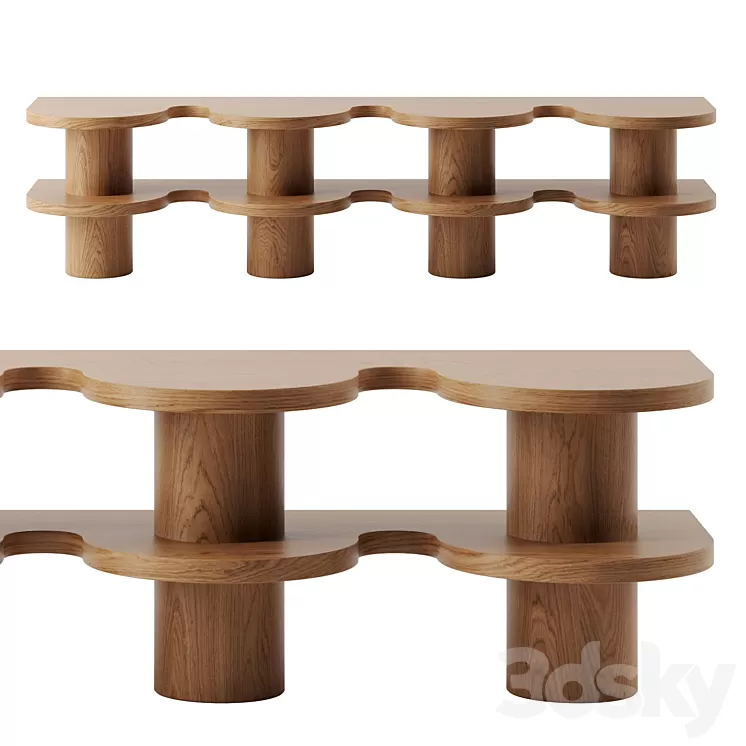 CURVY SIDEBOARD by Gustaf Westman 3D Model