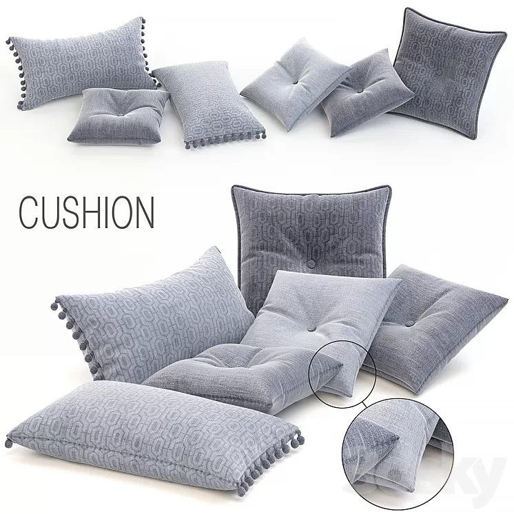Cushion 3D Model