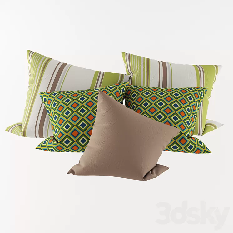 Cushions 3D Model