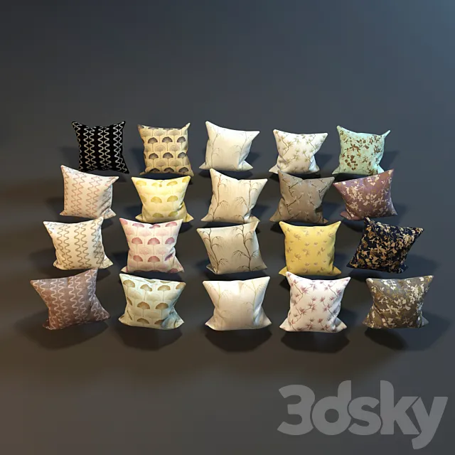 Cushions 3DModel