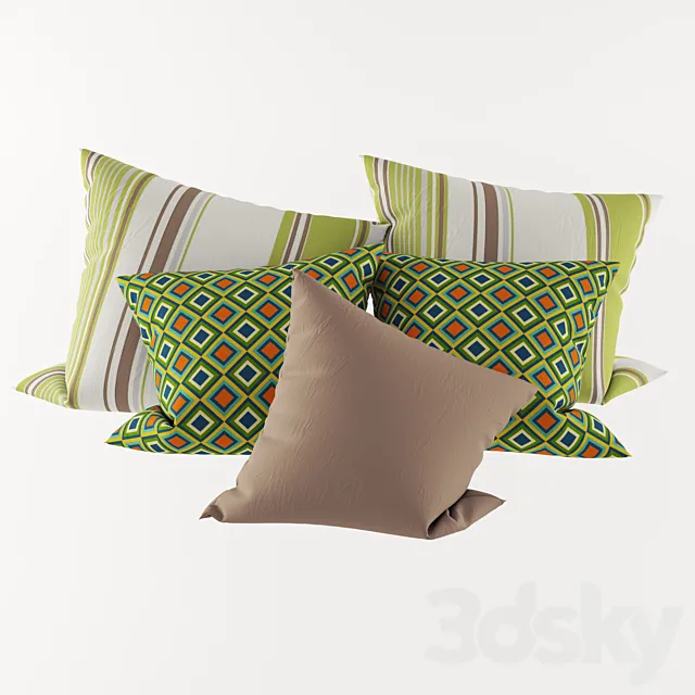 Cushions 3DModel