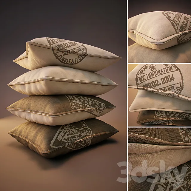 Cushions _ Pillows 3DModel