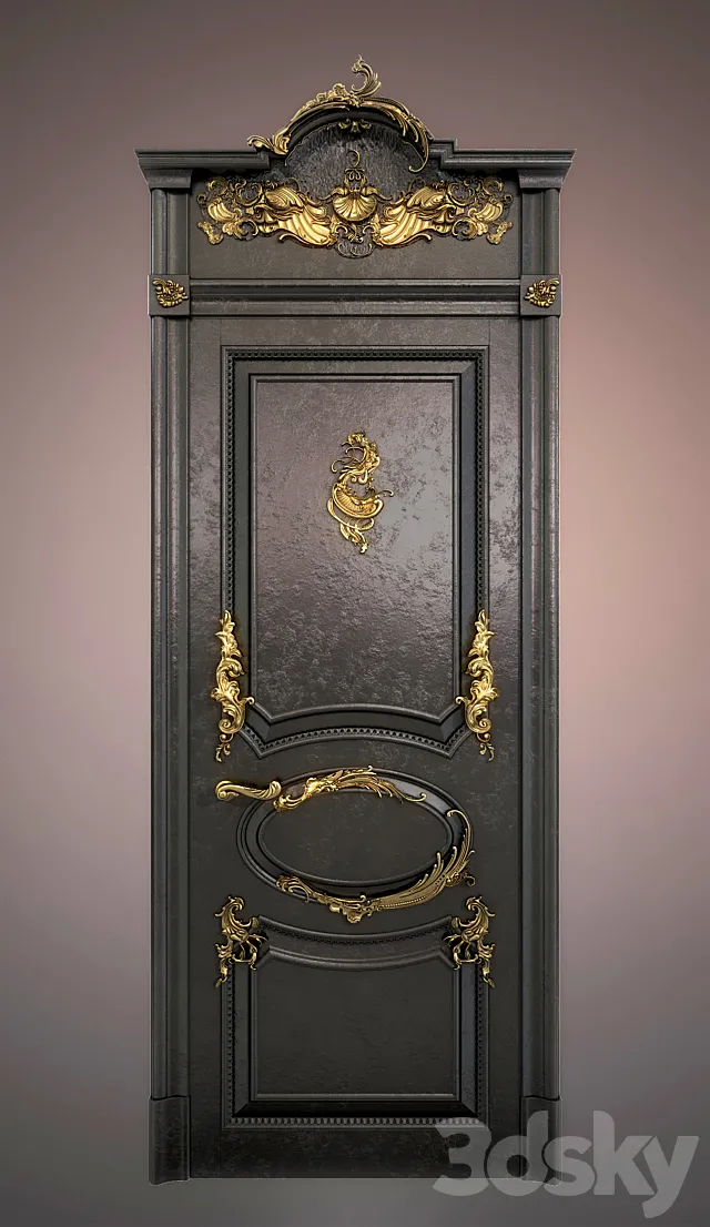 Custom door 3D Model