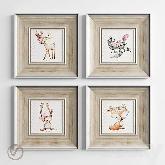 Cute pictures 3DModel