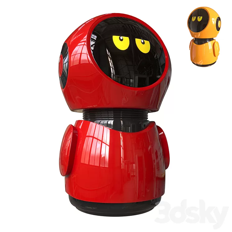 cute robot 3D Model