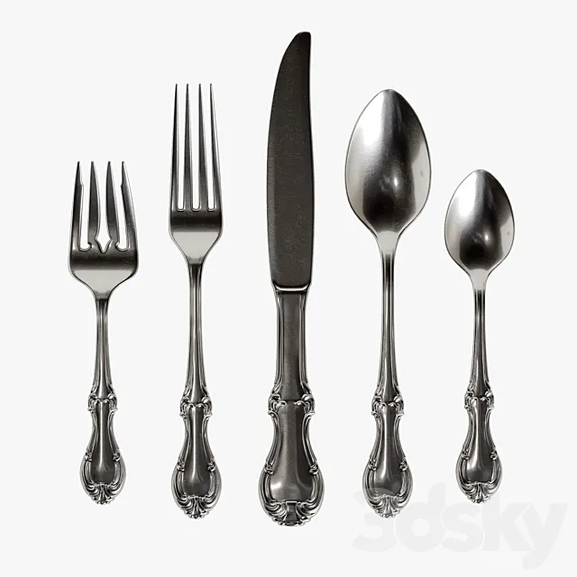 Cutlery 2 3DModel