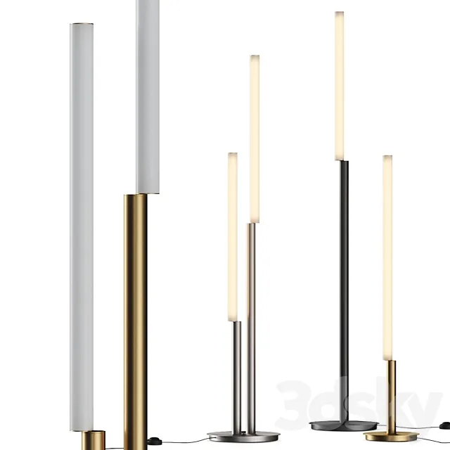 CVL Luminaires Signal Floor Lamps 3D Model