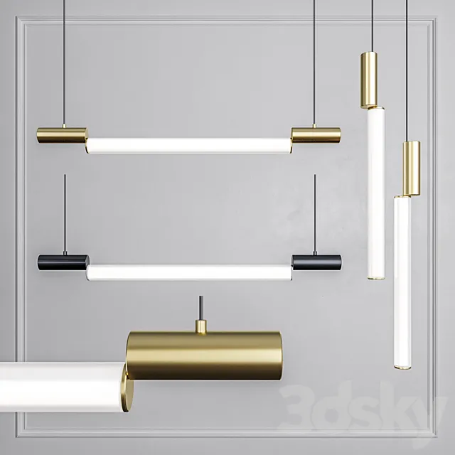 CVL Signal Pendant light 3D Model