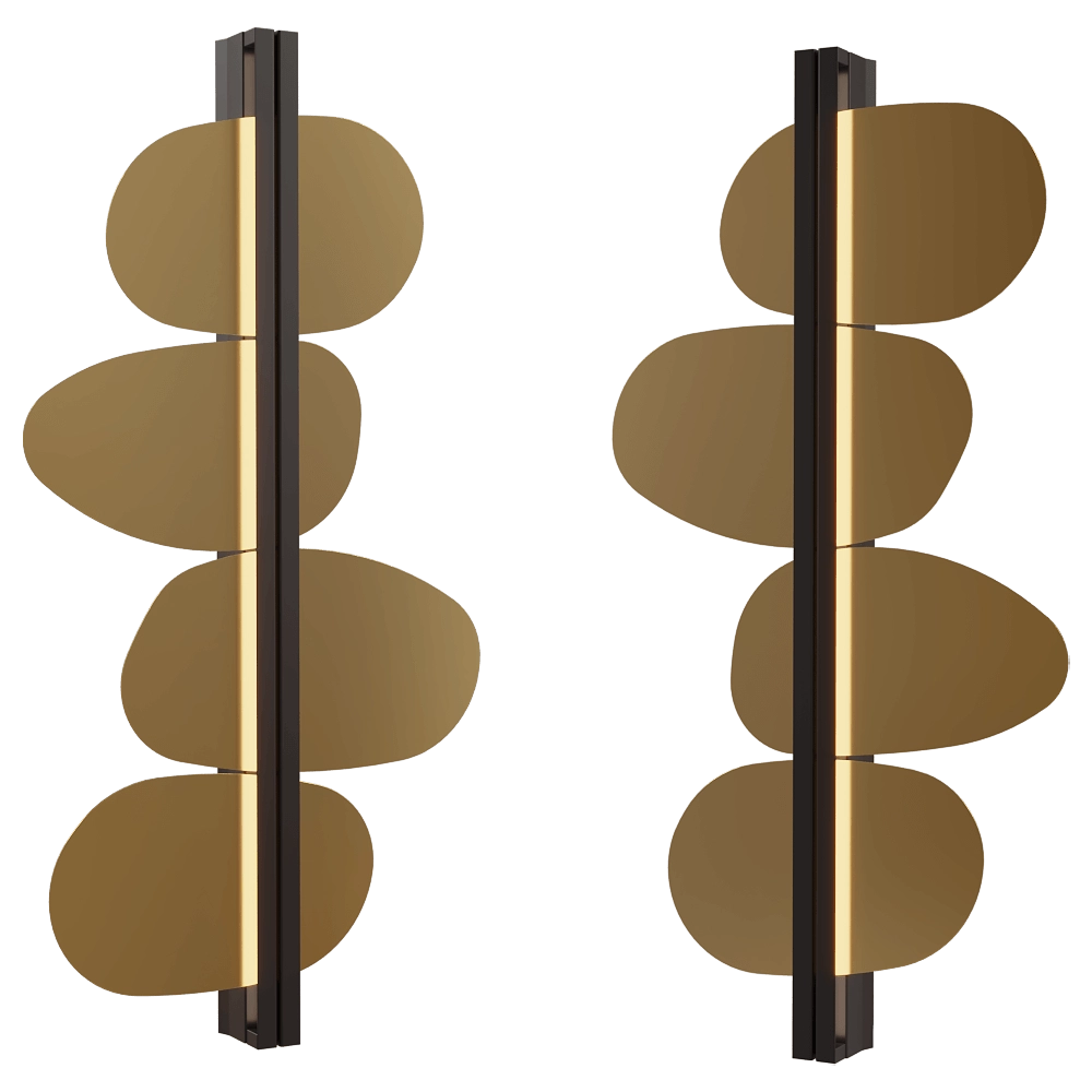 CVL  - Wall lamp STRATE Stone 100 3D Model