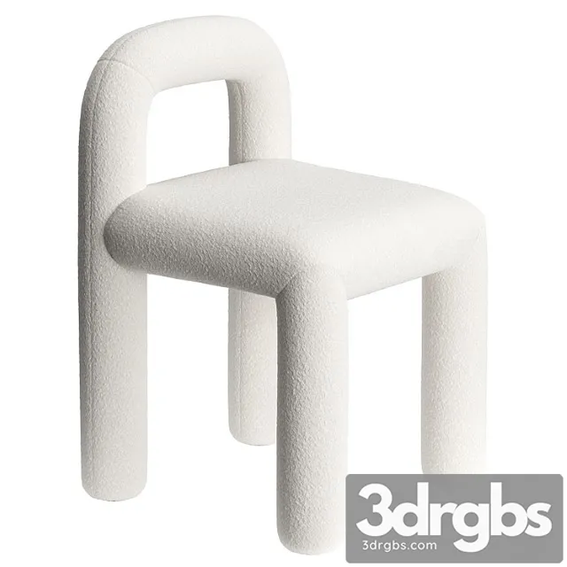 Cyla dining chair by made.com 2 3D Model Free