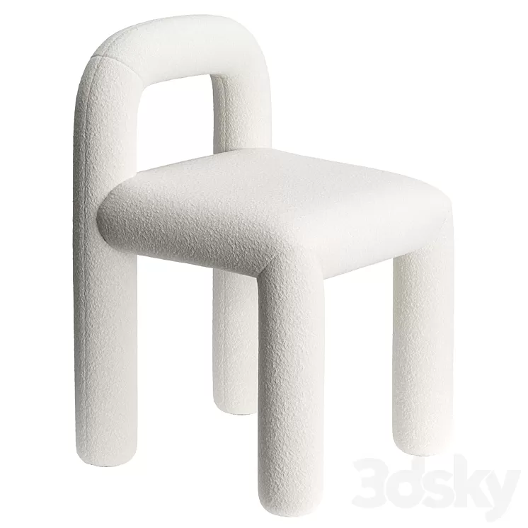 Cyla Dining Chair by Made.com 3D Model