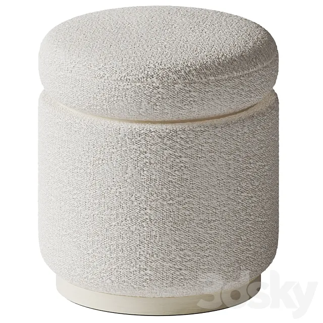 Cymax - Linon Hawn Wood 3DModel