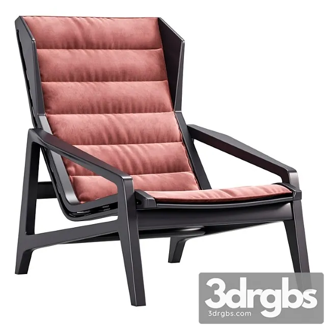 D 156 3 Armchair By Molteni C 3D Model Free