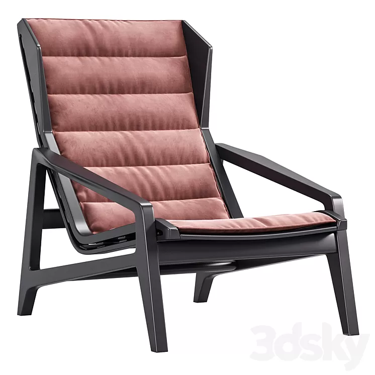 D.156.3 Armchair by Molteni & C 3D Model