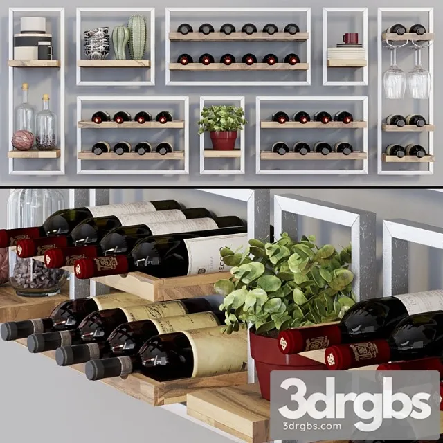 D Bodhi Shelfmate Hrome 3D Model Free