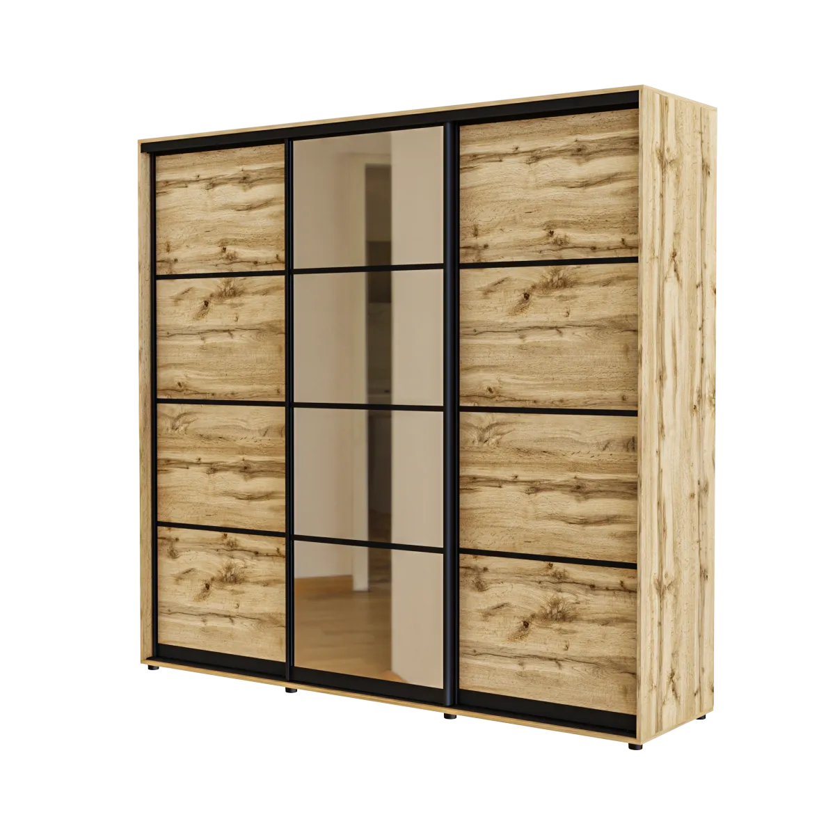 Комфорт Мебель - Loft style cabinet 15 3D Model