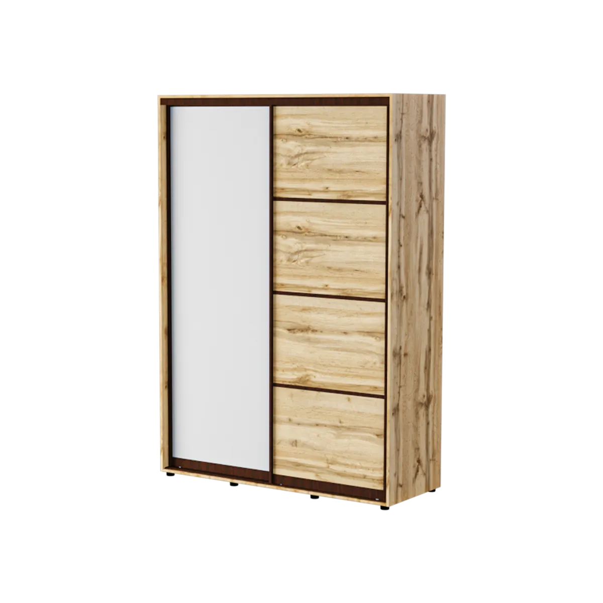Комфорт Мебель - Loft style wardrobe 2DV 3D Model