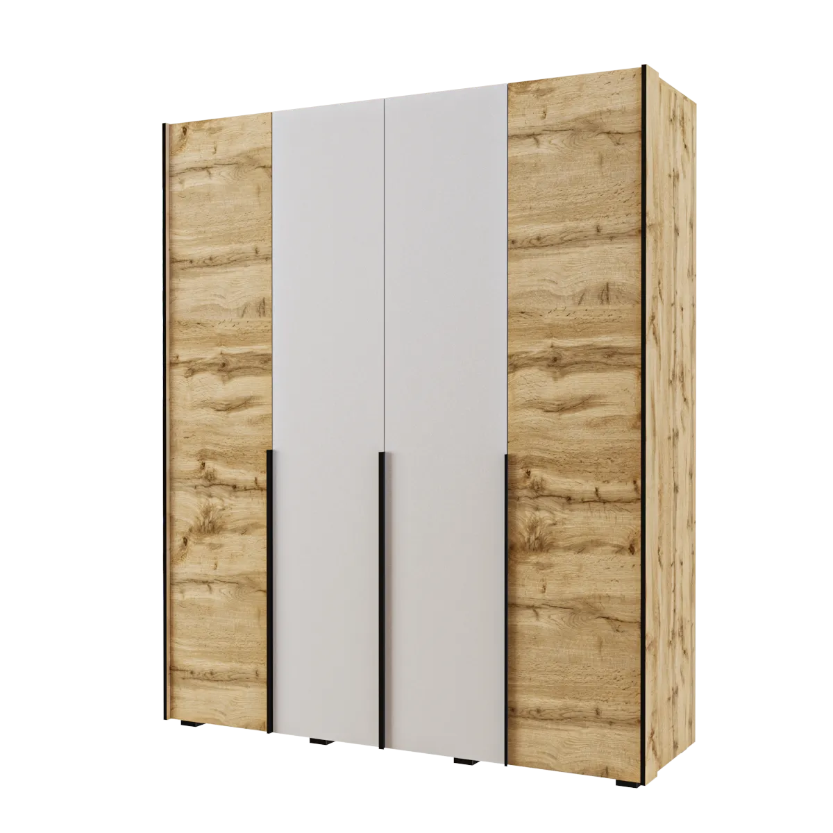 Комфорт Мебель - Wardrobe 4D 1910 Stele series 3D Model