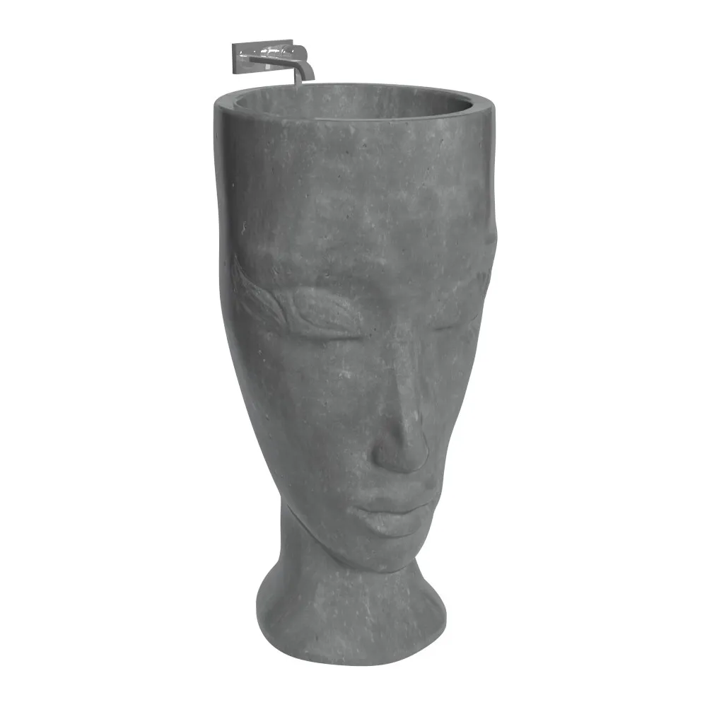 Петро Бетон - Concrete sink «Face» 3D Model