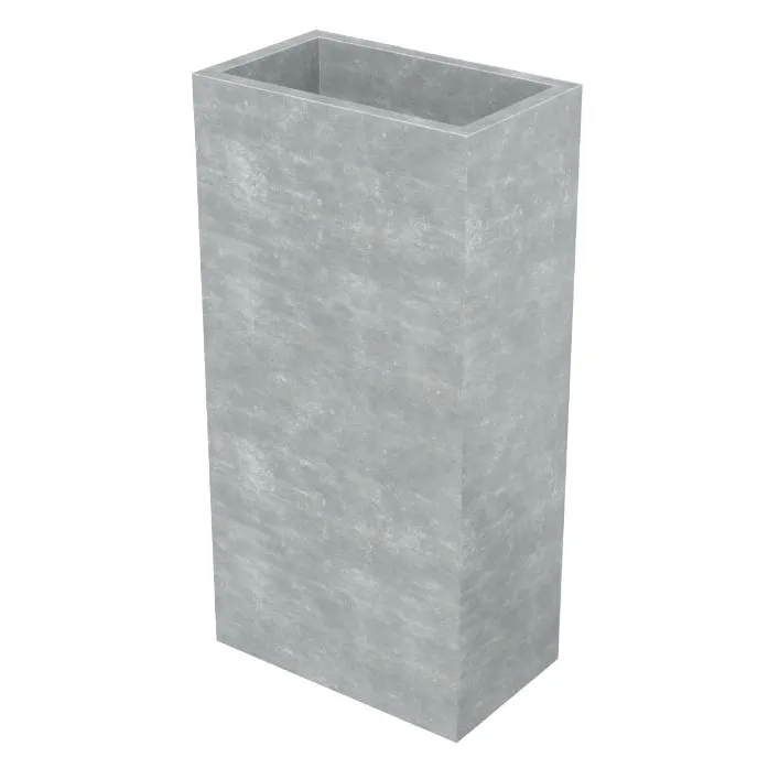 Петро Бетон - Planter rectangular «153» 3D Model