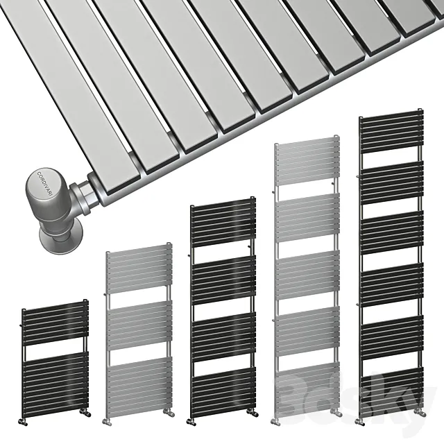 Полотенцесушитель Cordivari Stefania towelrail polished satin 3D Model