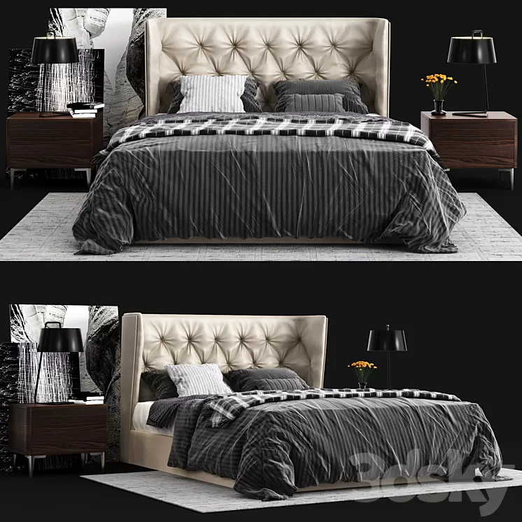 Сalligaris Wynn bed 3D Model