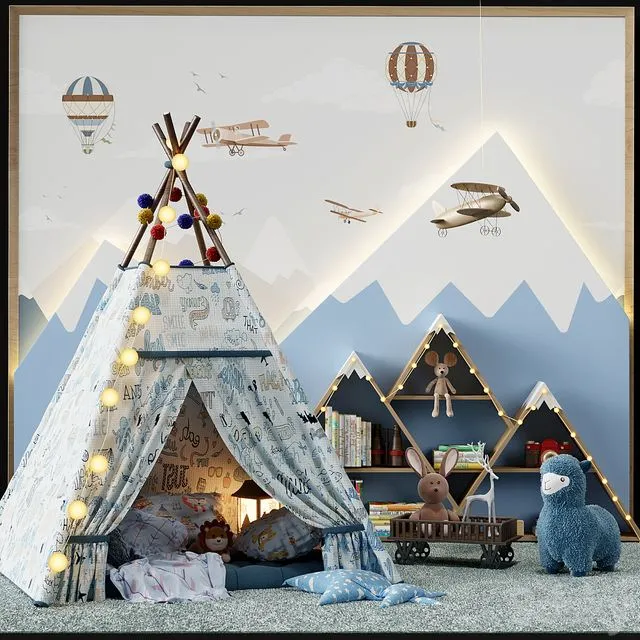 Сhildroom decor vol4 3D Model