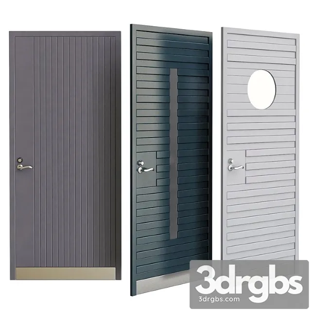 Сontemporary interior doors №77 3D Model Free
