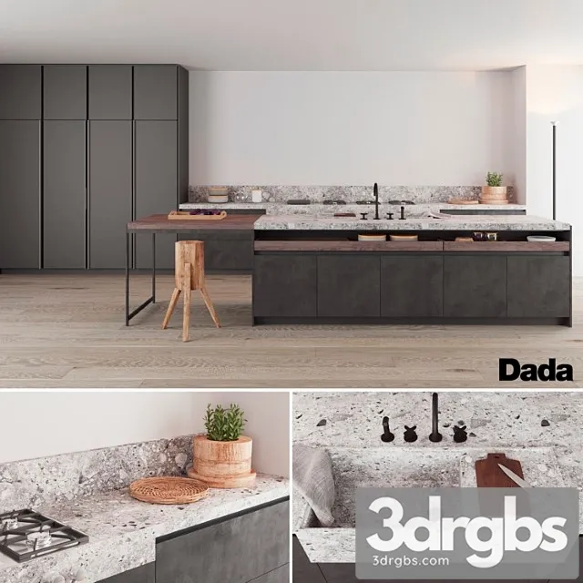 Dada kitchen by vincent van duysen 3D Model Free
