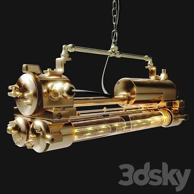 Daeyang electric _ Loomlight _ Ceiling light Fx-220d 3D Model