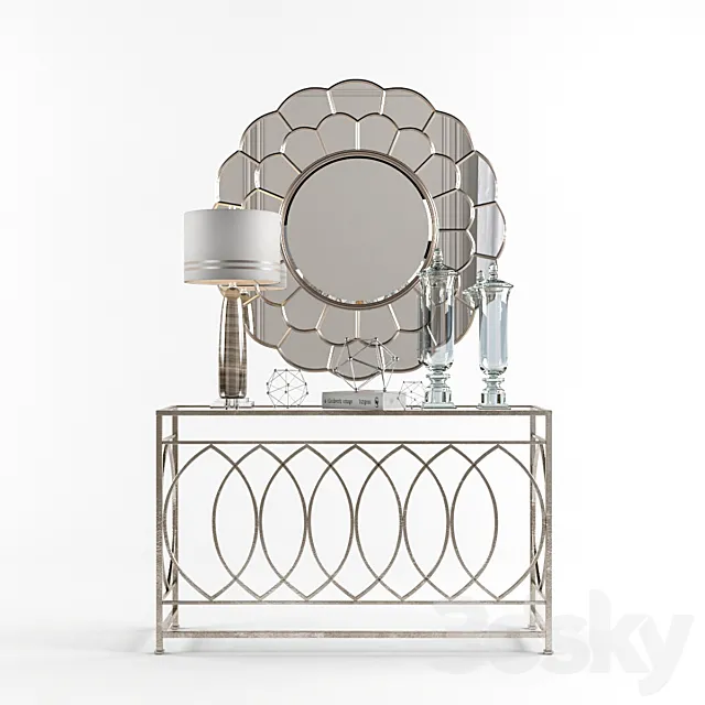 Dahlia set 3DModel