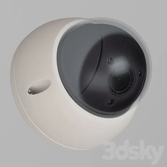 Dahua SD22204T surveillance camera 3D Model