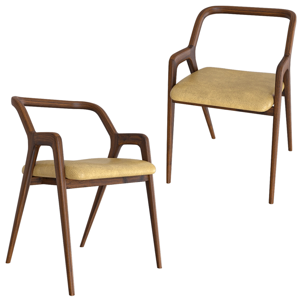 Dale Italia  - Chair In breve C-142 3D Model