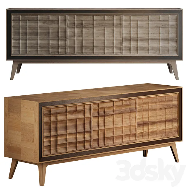 Dale Italia Quadra Chess 3 doors 3D Model