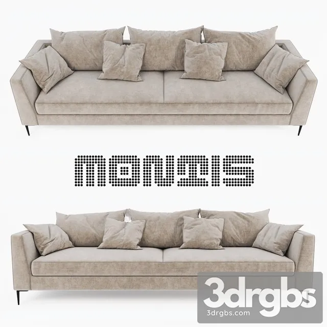 Daley Sofa 3D Model Free