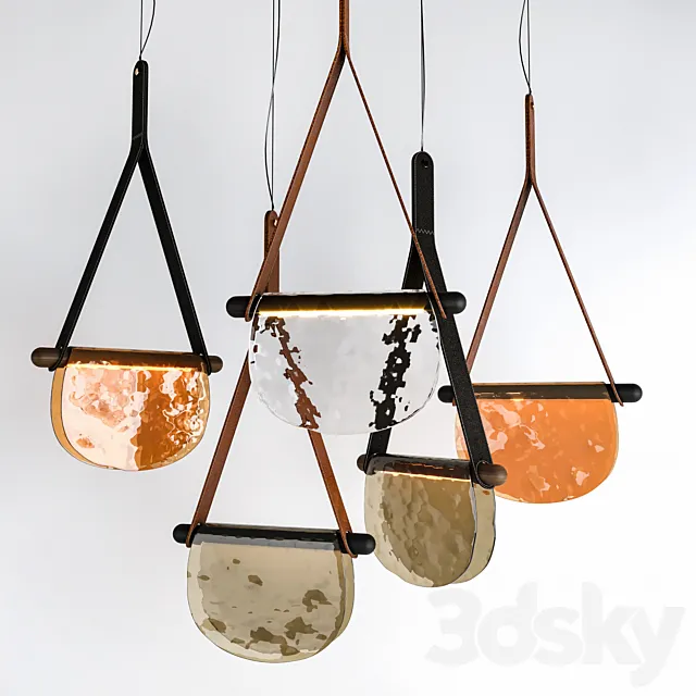 Dali Pendant Lights from Tonin Casa 3D Model