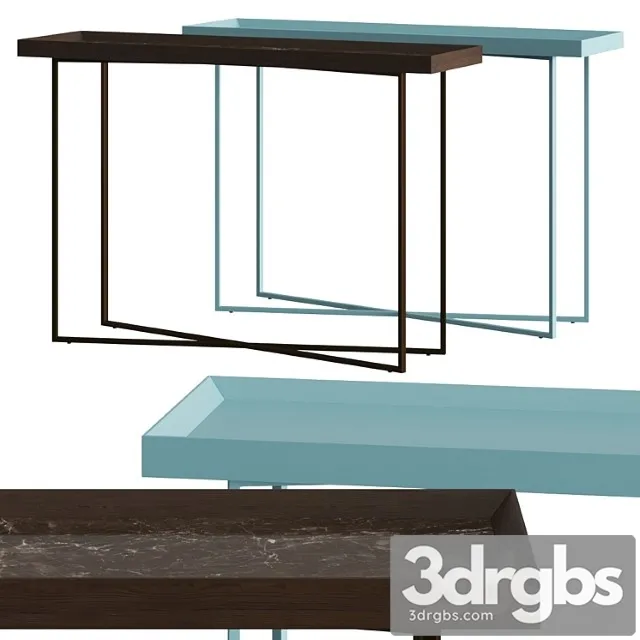 Dall agnese slash console table 2 3D Model Free