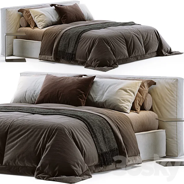 Dall'Agnese Comfort Bed 3DModel