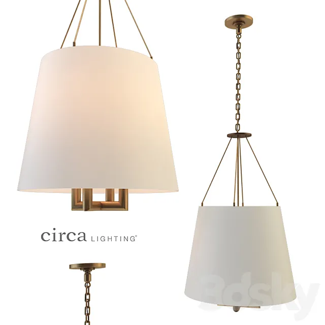 Dalston Hanging Shade 3D Model